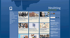 Desktop Screenshot of neuoetting.de