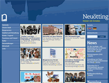 Tablet Screenshot of neuoetting.de